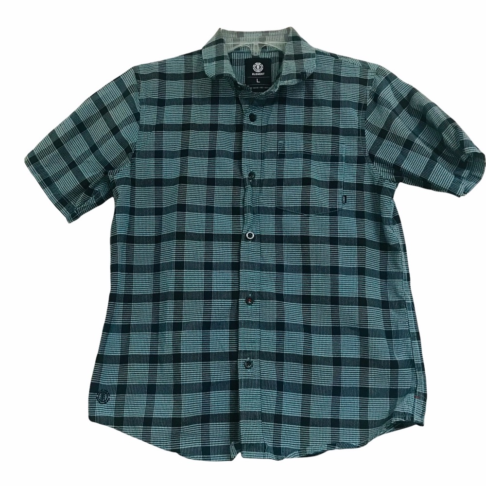 Boy’s Element Button Down Shirt Youth Large